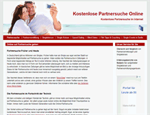 Tablet Screenshot of kostenlose-partnersuche-online.de